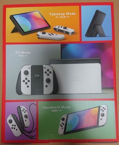 新品未開封 任天堂 Nintendo Switch(有機ELモデル) Joy-Con(L)/(R) ホワイト