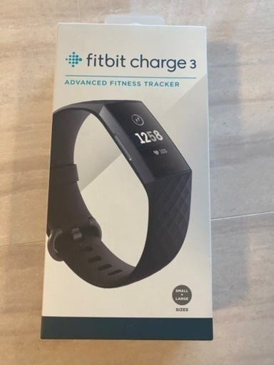 値下げしました☆新品、未使用☆ Fitbit Charge3 本体　スマートウォッチ
