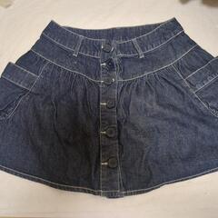 レディース　デニム　ミニスカート　w61 Ｍサイズ