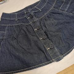 レディース　デニム　ミニスカート　w61 Ｍサイズの画像
