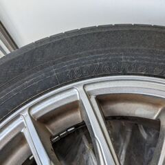 【受け渡し者決定】サマータイヤ　4山　アルミホイール付　185/65R15  88S　4山