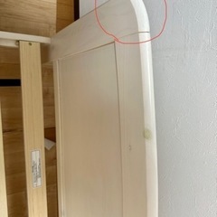 ニトリすのこベッド　シングルの画像