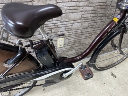 東京23区配達無料　新基準　ブリヂストン　アシスタ　8.7Ah リチウム 電動自転車 中古 1702