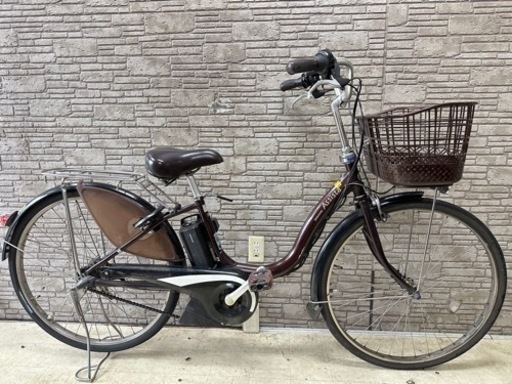 東京23区配達無料　新基準　ブリヂストン　アシスタ　8.7Ah リチウム 電動自転車 中古 1702