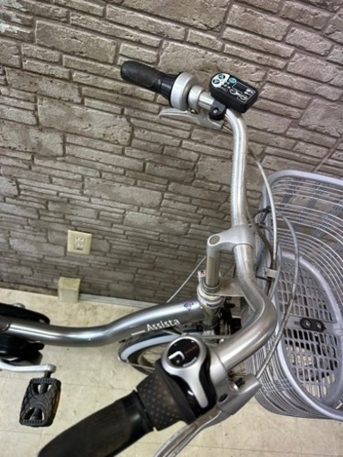 東京23区配達無料　新基準　ブリヂストン　アシスタ　6.6Ah リチウム 電動自転車 中古 1705