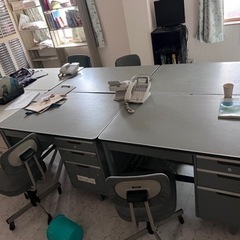 中古▶︎事務机　5点