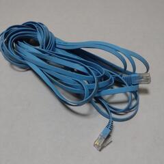 長い有線ランケーブル