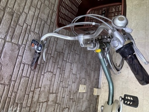 東京23区配達無料　Panasonic パナソニック　ビビ 6.6Ah 電動自転車☆中古☆パナ 1706