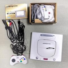 セガサターン本体＋コントローラー＋ケーブル＋ソフトまとめて