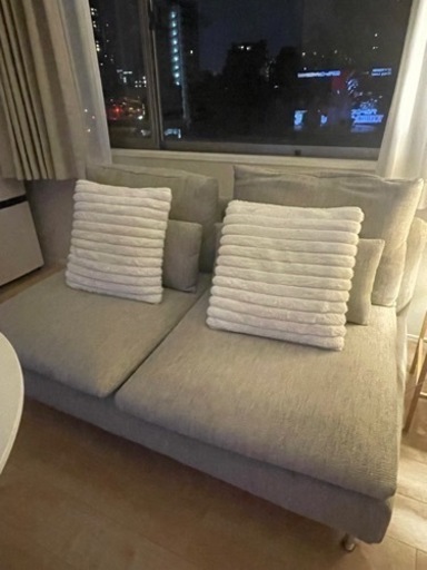 【最終値下げ】IKEAソーデルハムン コンパクト ベージュ