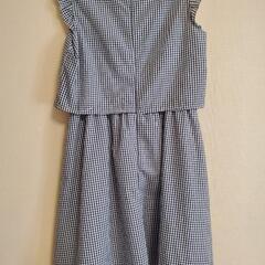 Ｍサイズ　ギンガムチェック　ワンピース　の画像
