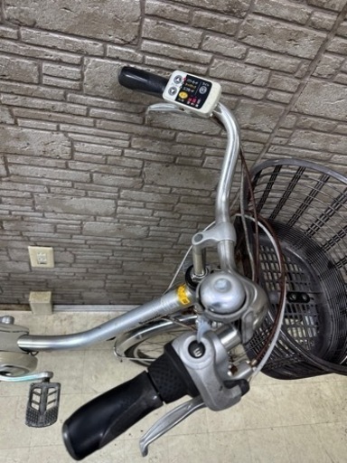 東京23区配達無料　新基準　Panasonic パナソニック　ビビDX 8Ah 電動自転車☆中古☆パナ 1707