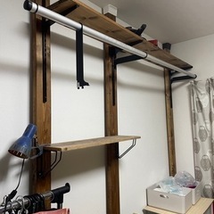 賃貸でもOK！DIYクローゼット 2×4 ディアウォール タボレ...