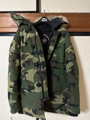   カナダグース ファー ダウンジャケット カモ 迷彩