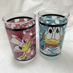 ☆新品・未使用☆ドナルド・デイジーペアグラス ペアコップの画像
