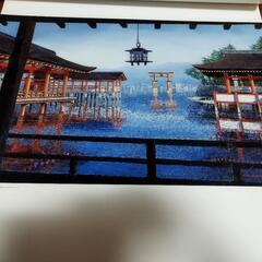 日本のステキな風景画　油彩画　カレンダー　2019の画像