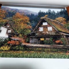 日本のステキな風景画　油彩画　カレンダー　2019の画像