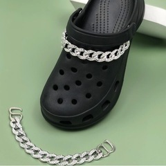 ⭐️ジビッツ⭐️ crocs クロックス アクセサリー 鎖風