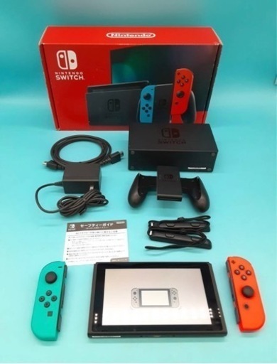 ニンテンドースイッチハード Nintendo Switch本体/Joy-Con(L) ネオンブルー/(R) ネオンレッド 2019年8