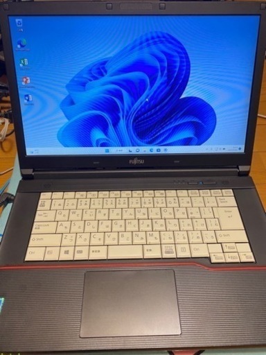 富士通ノートパソコン Windows11 Office