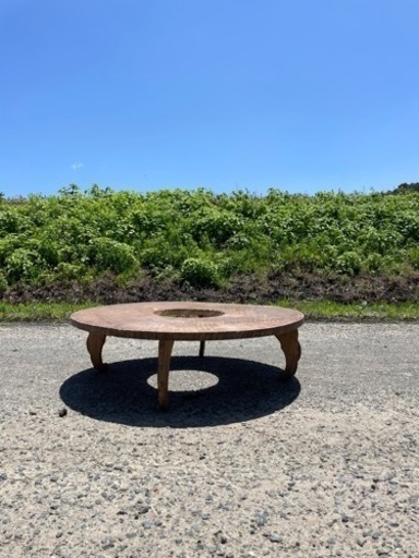お取引中　　丸テーブル　古道具　レトロ