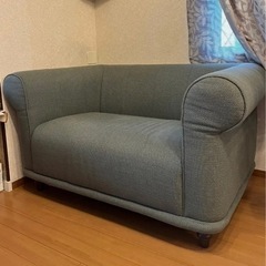 IKEA VISKAFORS 1.5人掛けアームソファ(引取限定...