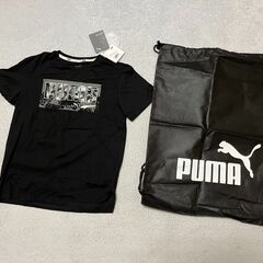 ※値下※　子供服　160cm　プーマＴシャツ　袋付き　未使用の画像