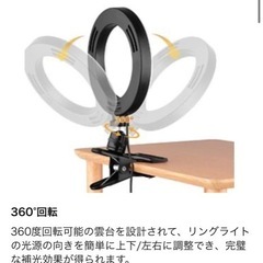 ＴＯＯＵＴＯ　LEDリングライト USBの画像