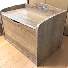 おもちゃ箱 収納BOX キャビネット 木箱の画像