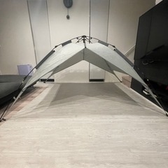 【極美品】2way ワンタッチドームテント　サンシェード4人用210㎝の画像