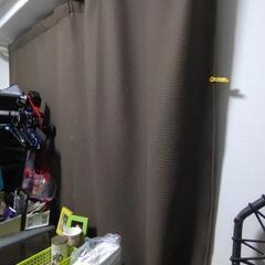 遮音遮光カーテン二組の画像