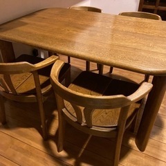 浜本工芸ダイニングテーブルセット