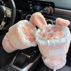 ソープフラワー母の日誕生日記念日女性人気可愛いワンホンブーケ ロ...