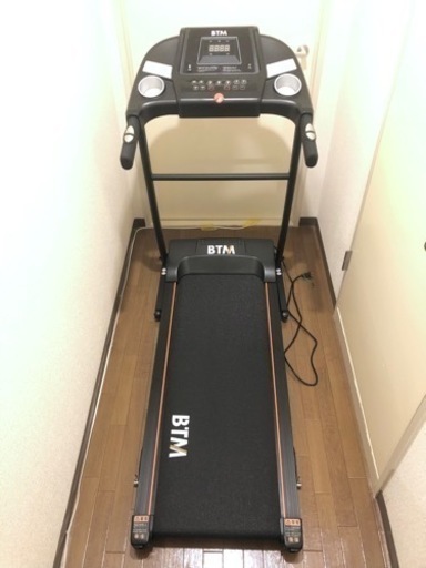 【即日お渡し可能！】BTM電動ルームランナー＆備品セットMAX12km/h MS297284