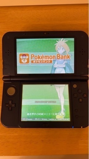 Newニンテンドー3DS LL ポケモンバンク、ソフト、充電器あり