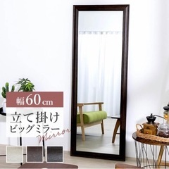 160×60の姿見　鏡の画像