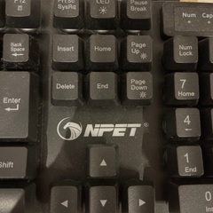 NPET ゲーミングキーボードの画像