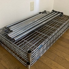 【受付終了】スチールラック３段