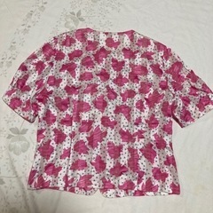 レディース半袖ブラウスMサイズの画像