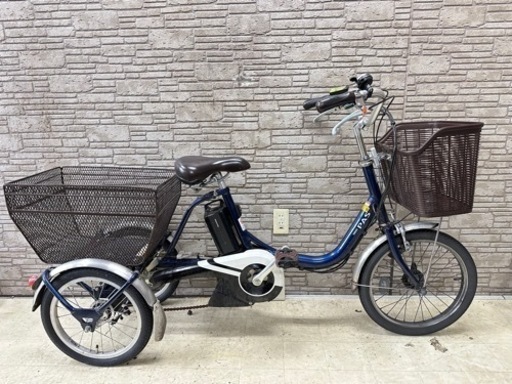 クリスマスSALE?東京23区配達無料??新基準 ヤマハ　パス　ワゴン　12.8Ah リチウム 電動自転車 中古 YAMAHA