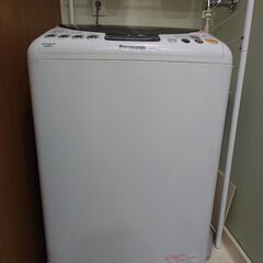 【引取者決定】洗濯機　Panasonic 8キロの画像