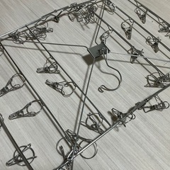 【受渡済】ピンチハンガー ステンレス 34個
