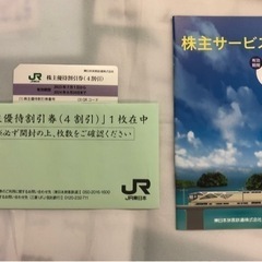 きまりました　JR 東日本 株主優待割引券　1枚