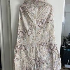 ロングワンピース肩ヒモ無し