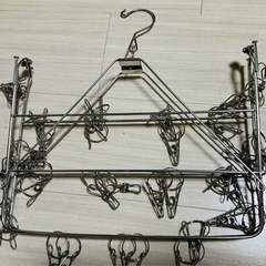 【受渡済】ピンチハンガー ステンレス 34個の画像