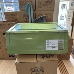 ニトリ収納レギュラーサイズ　蓋付きの画像