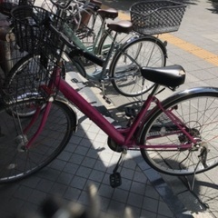 中古　ギア付き中古自転車
