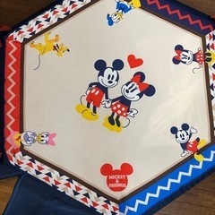 ミッキーミニー　ディズニー　ベビーサークルの画像