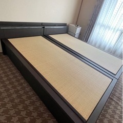 キングサイズの畳ベッド