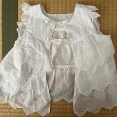 幼児用エプロンの画像